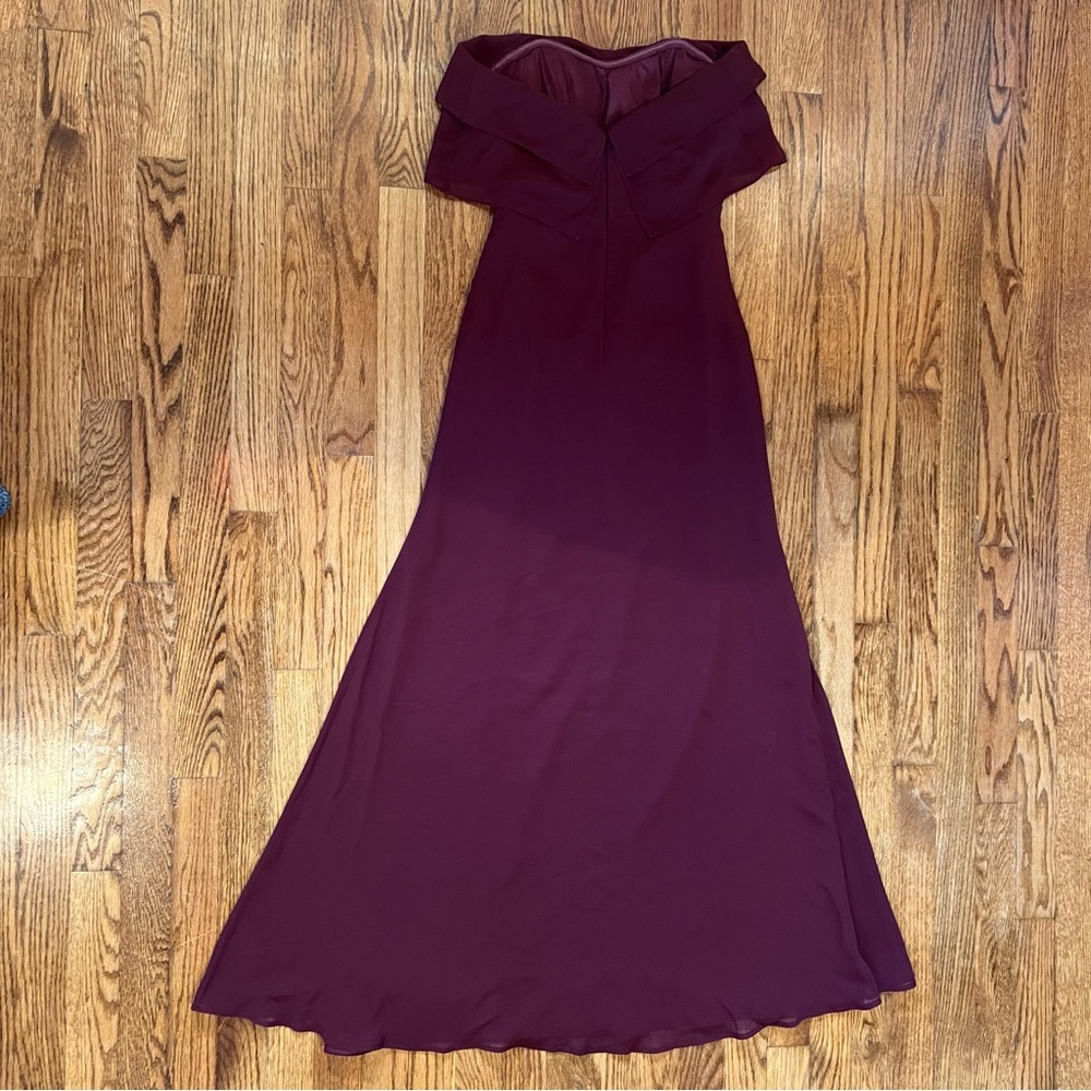 Jenny Yoo Collection Strapless Evening Gown